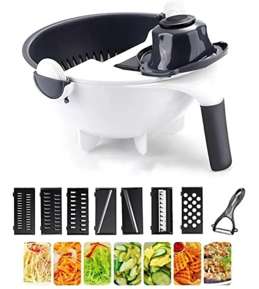 CORTADOR REBANADOR RAYADOR 9 EN 1